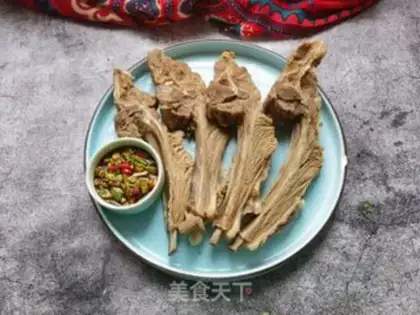 Make White lamb chops step 12