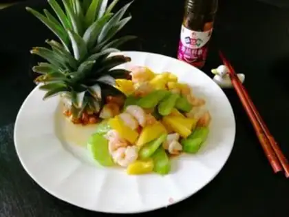 Make Pineapple shrimp balls step 6