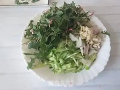 Make Qucumber mixed with cucumber step 0