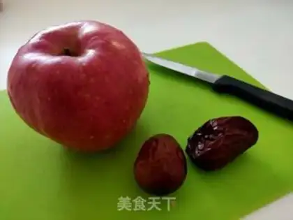 Make Red-tree apple water step 0