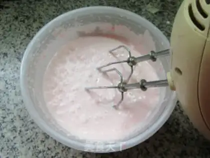 Make Strawberry ice cream step 6