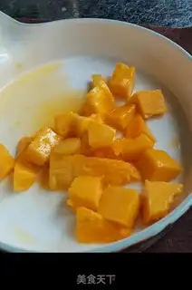 Make Mango milk pudding step 0