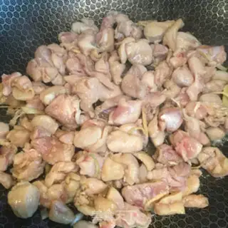 Make Chicken with green peppers step 6