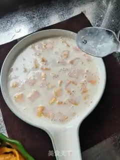 Make Mango milk pudding step 2