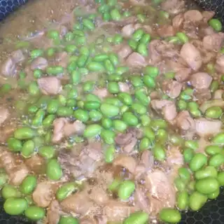 Make Chicken with green peppers step 7