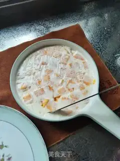 Make Mango milk pudding step 4
