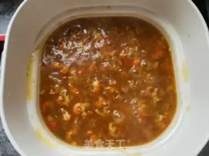 Make Garlic lobster cover noodle step 17