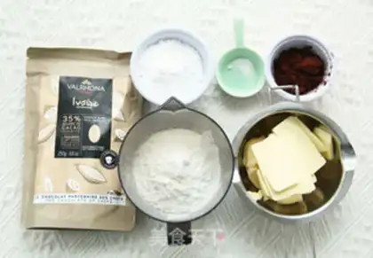 Make Chocolate ring cookies step 0