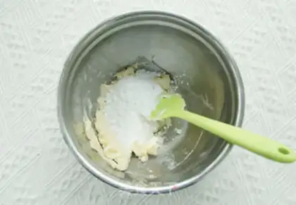Make Chocolate ring cookies step 1
