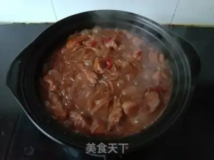 Make A casserole of pork stew step 14
