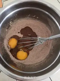Make Chocolate brownie step 4