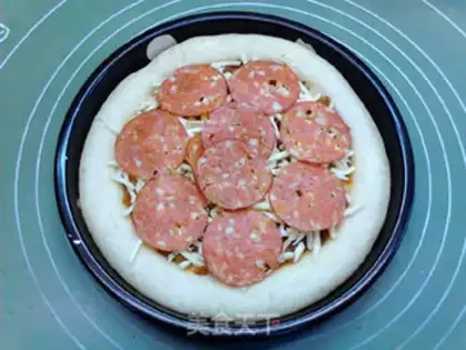 Make Salami Pizza step 14