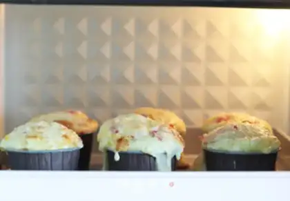 Make A fast-nourished Korean chicken cake step 7
