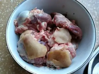 Make Pig feet dry step 0