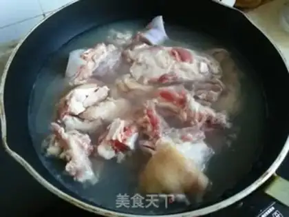 Make Pig feet dry step 1