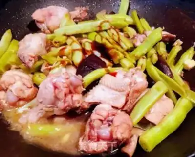 Make Bean horned chicken wings step 9