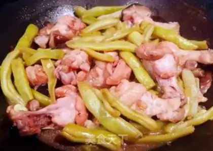 Make Bean horned chicken wings step 10