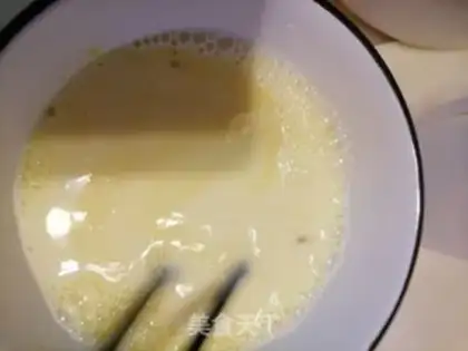 Make Mango pudding step 2