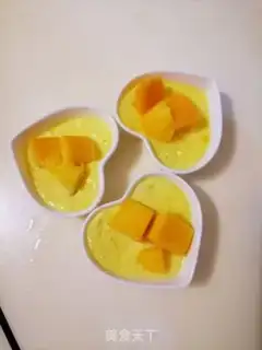 Make Mango pudding step 4