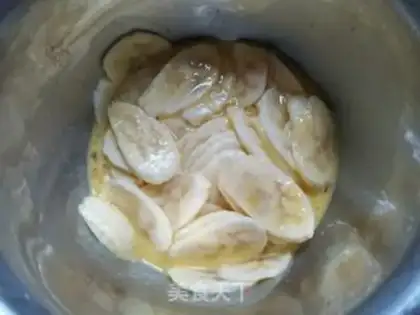 Make Baking banana chips step 2