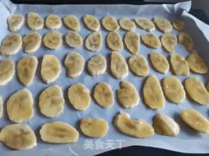 Make Baking banana chips step 3