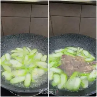 Make Skinny pork, liver and melon soup step 4