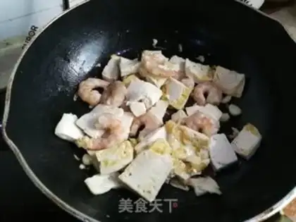 Make Red tofu shrimp step 3