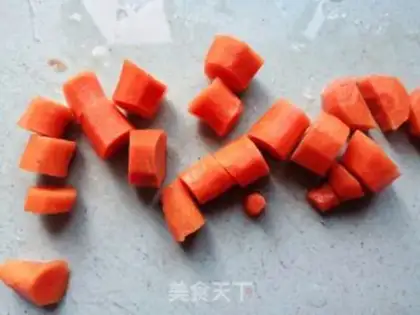 Make Carrot chicken step 3