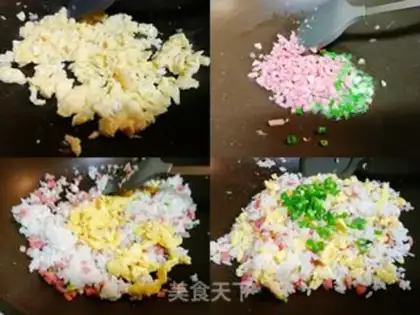 Make Pineapple egg bun step 2