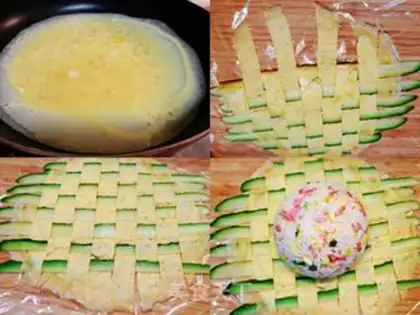 Make Pineapple egg bun step 4