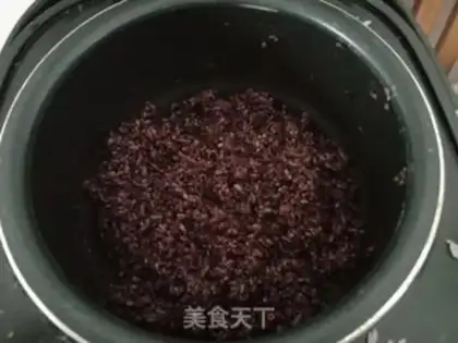 Make Three-coloured, rough rice step 7