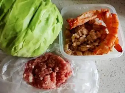 Make Pork shrimp croquettes step 1