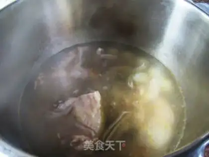 Make Quail egg pig belly chicken soup step 10
