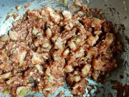 Make Pork shrimp croquettes step 9