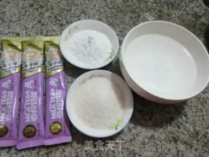 Make Potato tea bar ice step 0