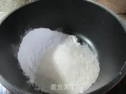 Make Potato tea bar ice step 1