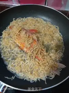 Make A red fish with radish step 2