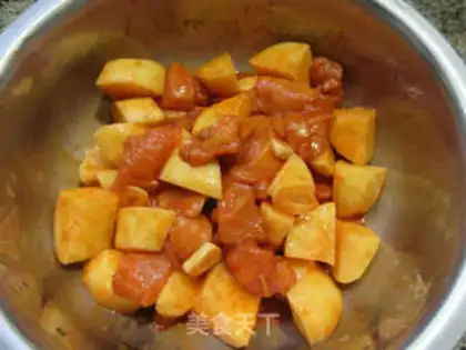 Make Chicken breast roasted potatoes in New Orleans step 6