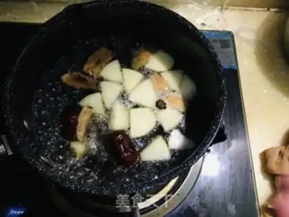 Make Apple date sugar step 1