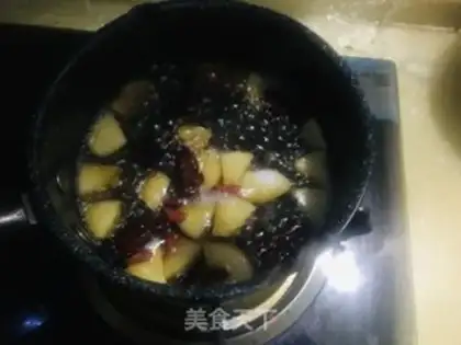 Make Apple date sugar step 2
