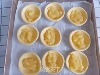 Make Eggskin apple pie step 4