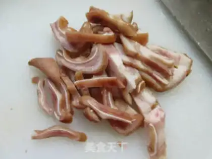 Make Pork ears for celery step 1