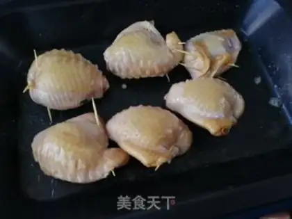 Make Salted eggs, yellow wings step 6