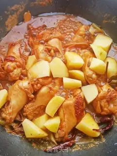 Make Chicken leg and potatoes step 14