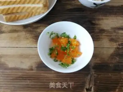 Make Salted egg rice sandwich step 4