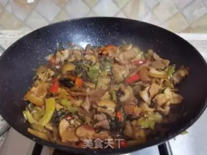 Make Five flowers and sour sauce step 15