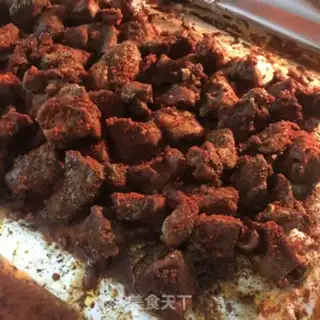 Make Spicy roasted lamb step 7