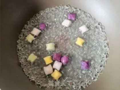 Make Mango taro and simili step 4