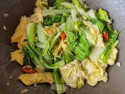 Make Scrambled goose eggs step 9