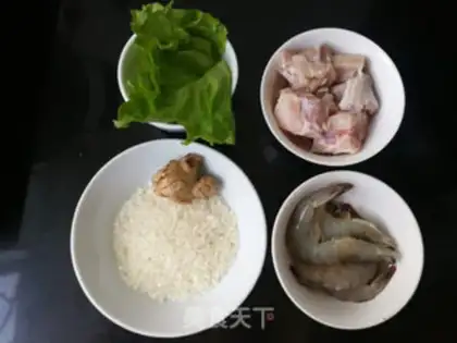 Make Shrimp congee step 0
